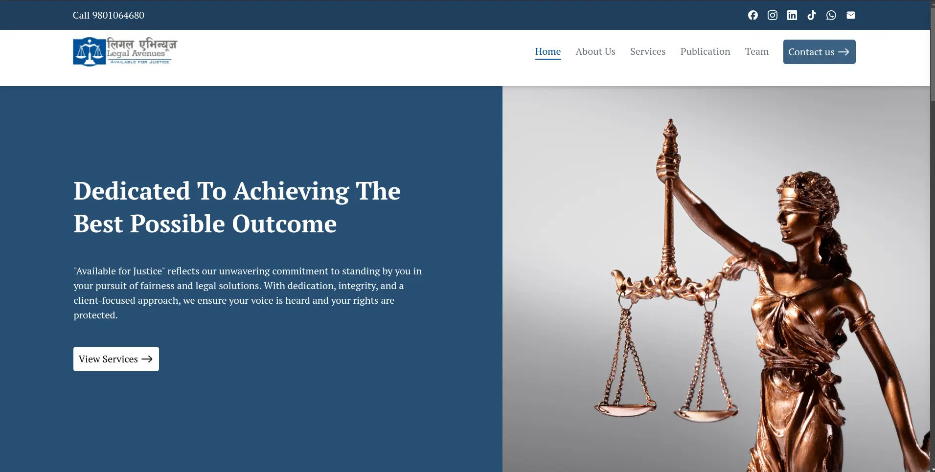 Legal Avenues project preview